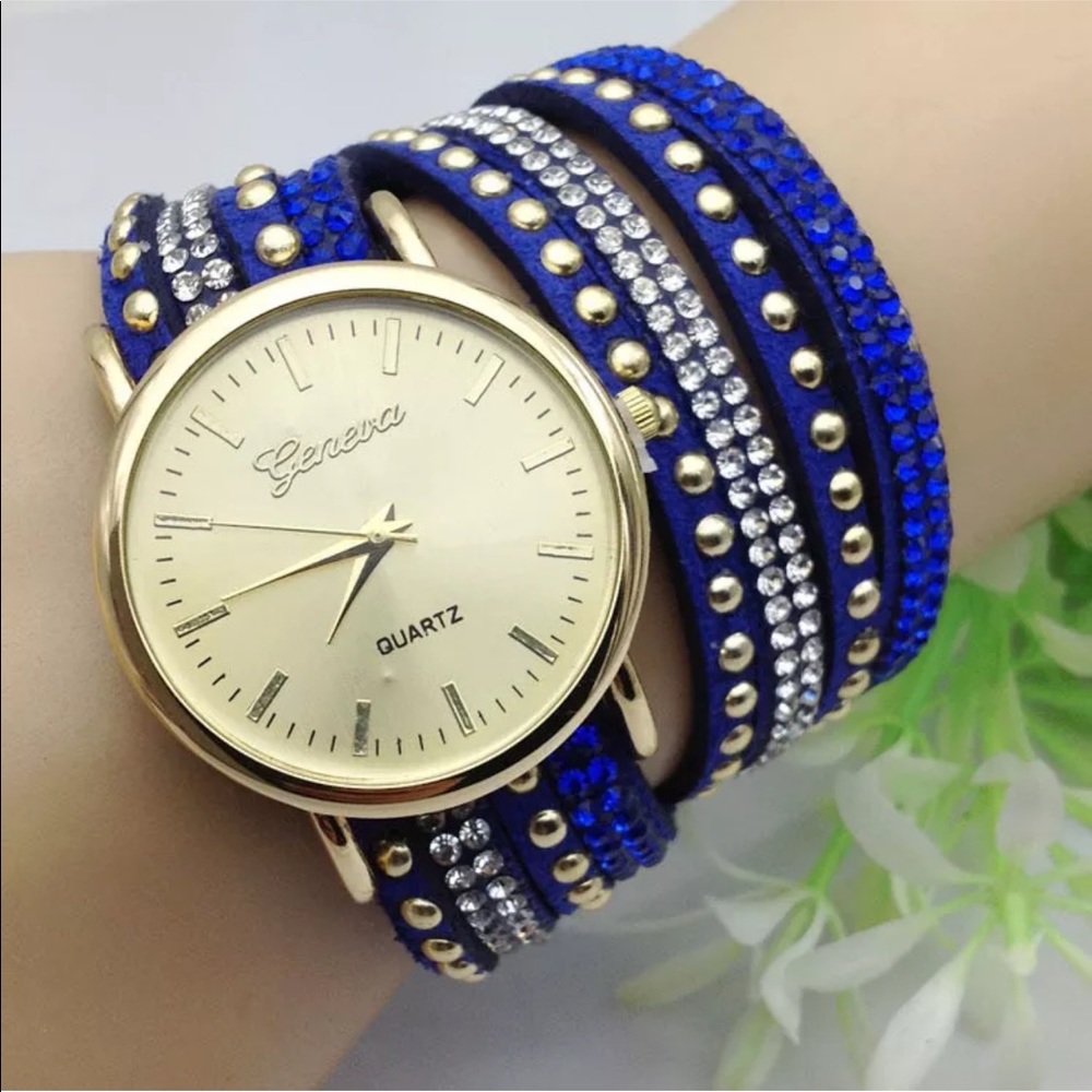 Brand new in pack wristlet rhinestone watch