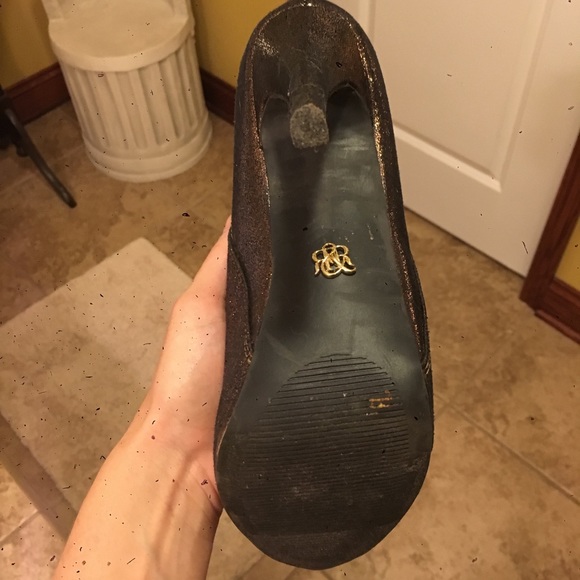 Coppery/Shimmer Iridescent Booties - Picture 3 of 3