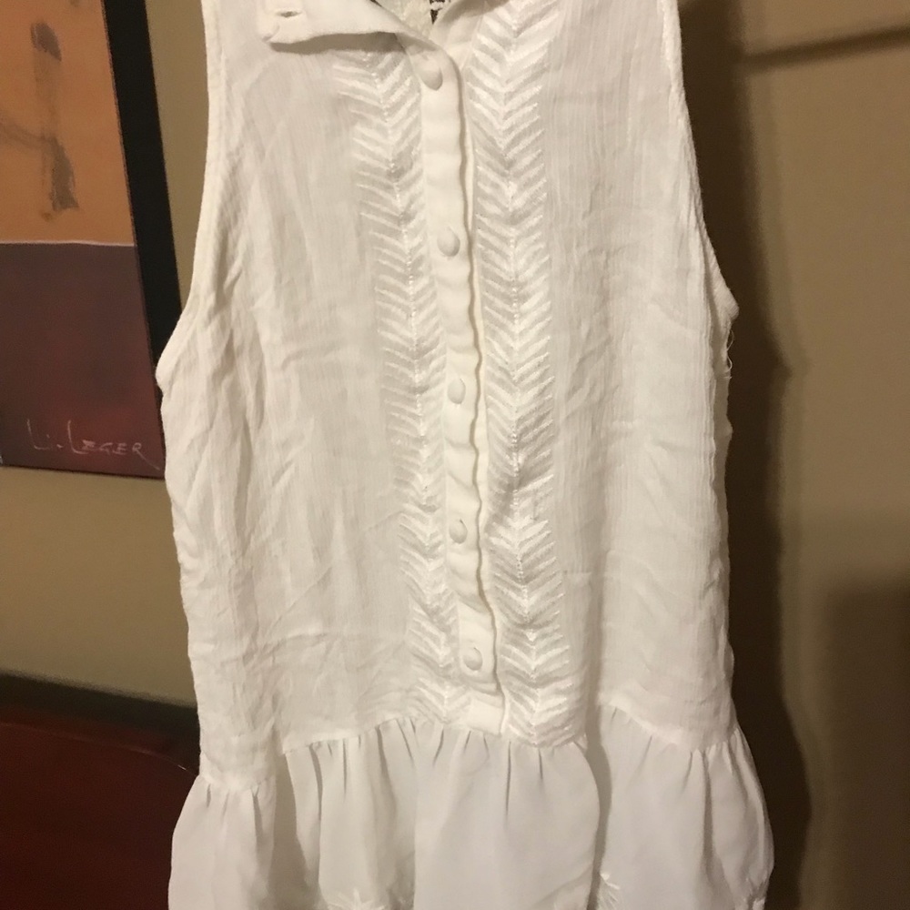 Peplum boutique shirt