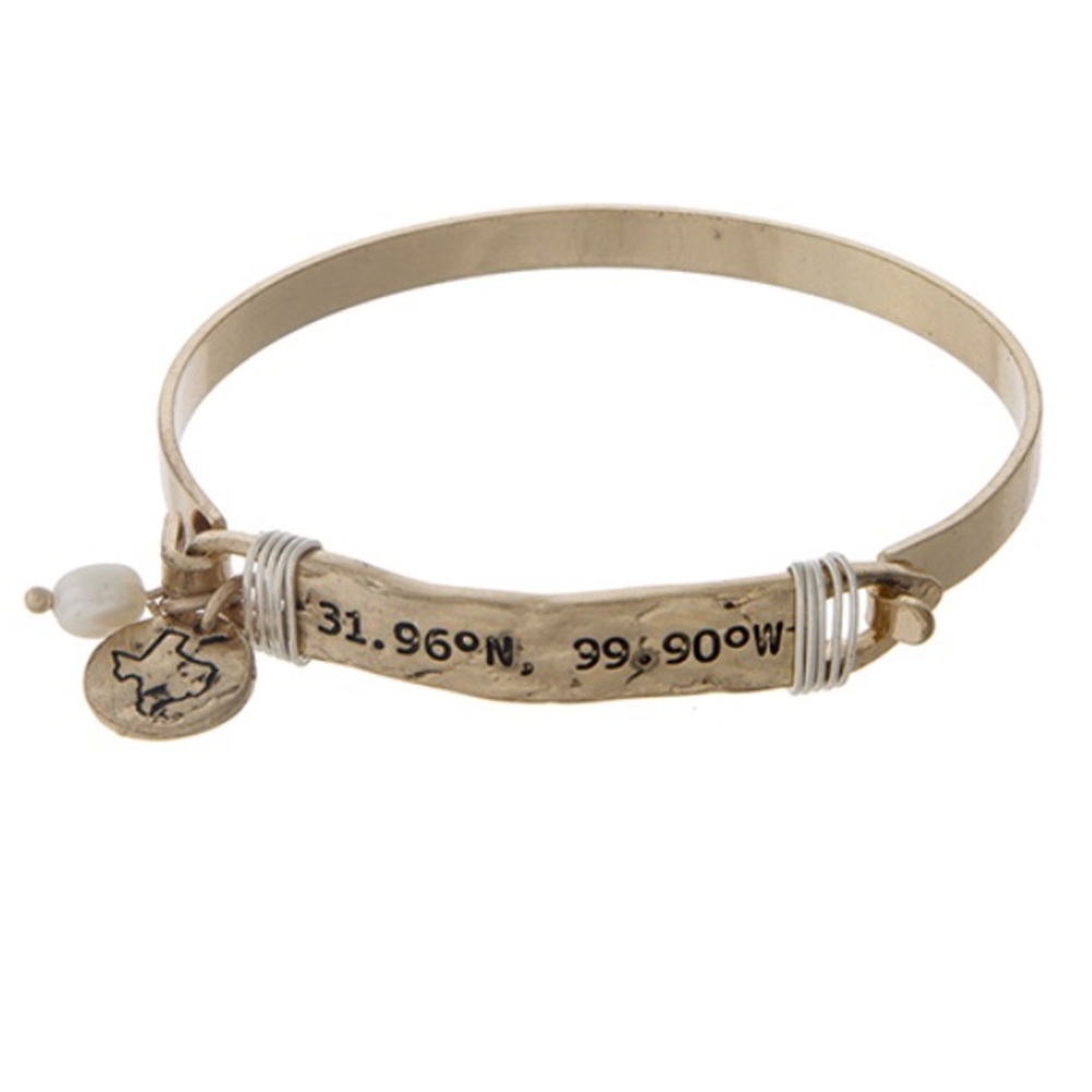 🍁5/25🍁 TEXAS Navigation Coordinate Bracelet