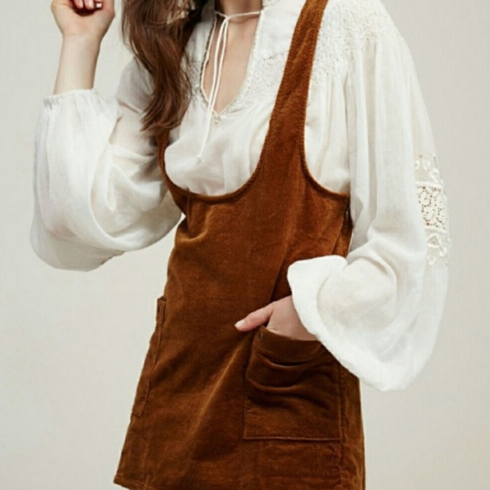 Free People Corduroy Jumper