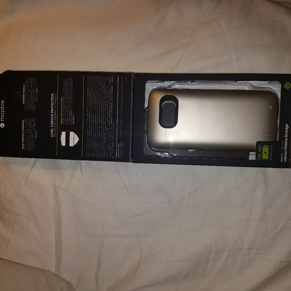 Mophie s6 galaxy  samsung battery phone case