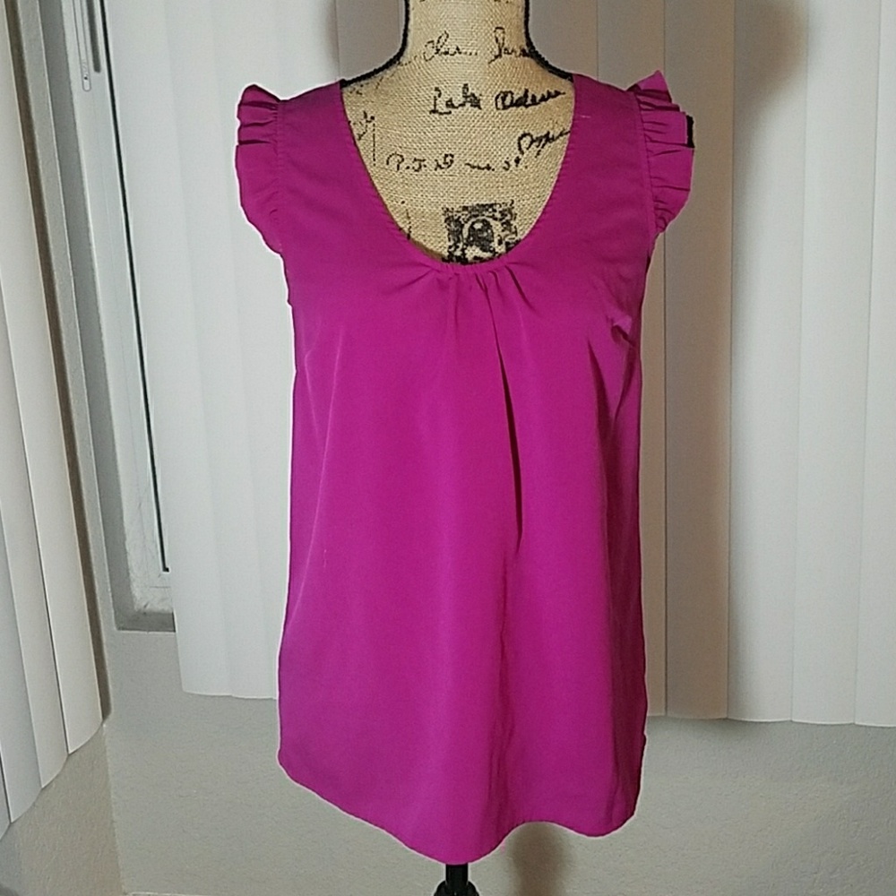 New York & Company pink blouse