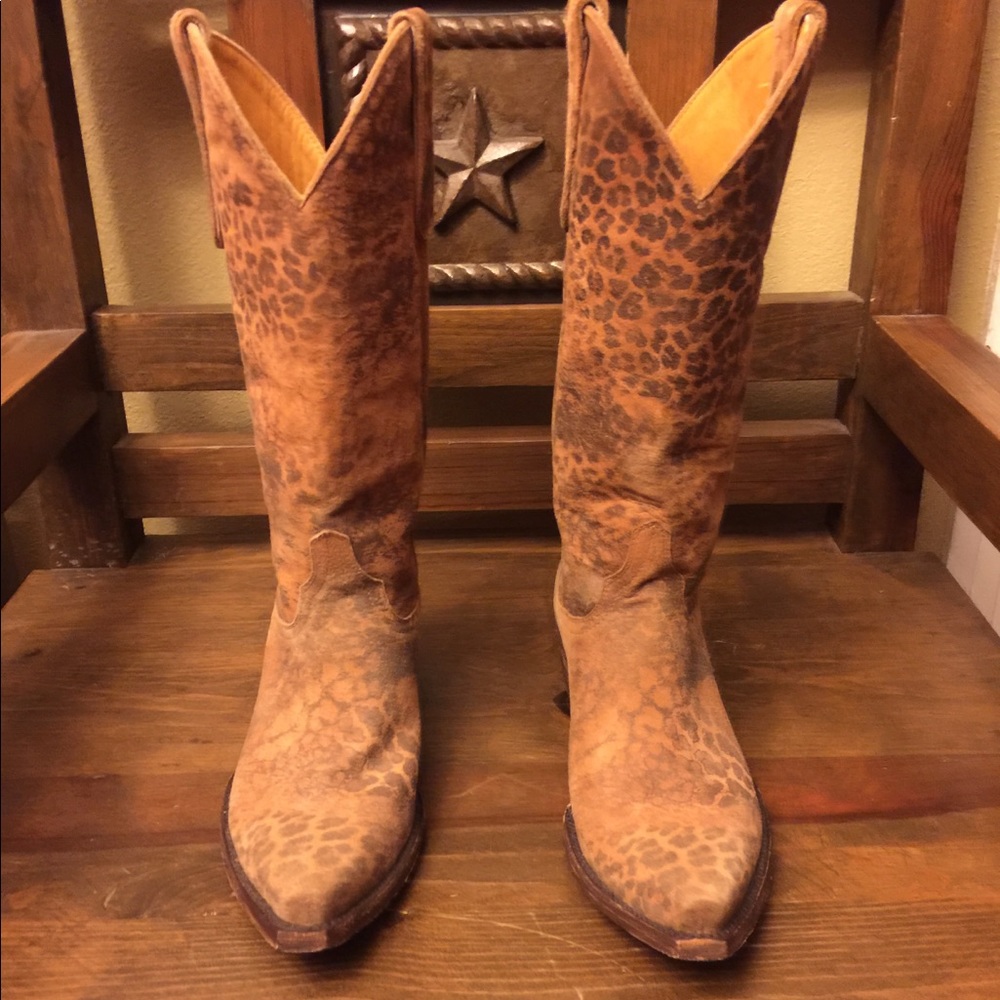 Old Gringos Leopard Boots