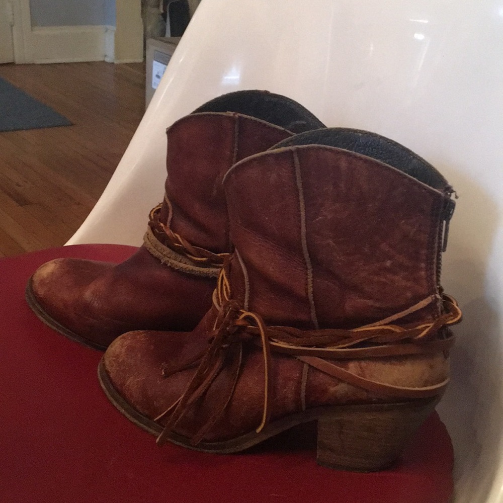 Leather Corral Boots
