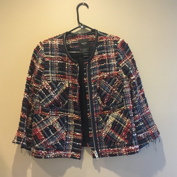 Smythe Jackets & Blazers - SMYTHE Plaid Boucle Blazer