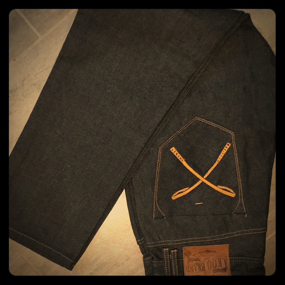 Akoo dark denim jeans