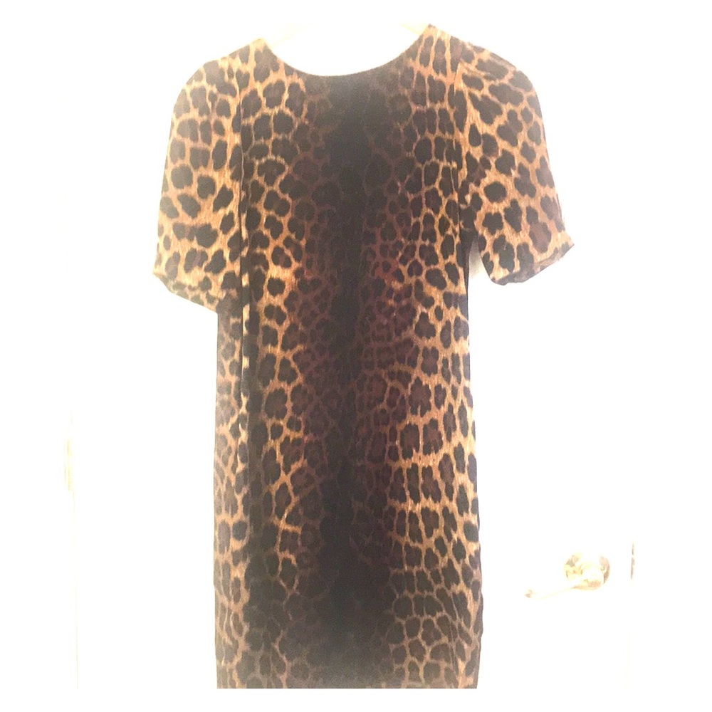 Super stylish and classy sexy Zara leopard dress!