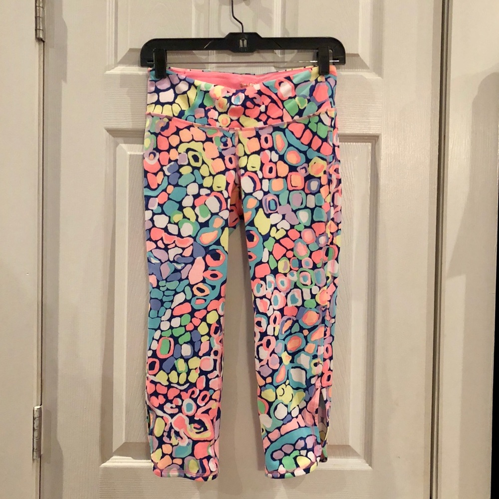 NWT LP Luxletic Cropped Leggings Gypsy Jungle