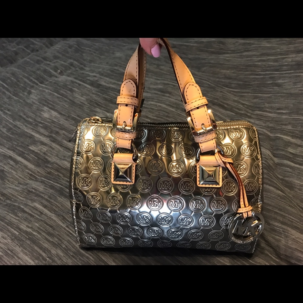 Silver MK bag