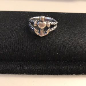 James Avery Anchor ring size 5 or 6
