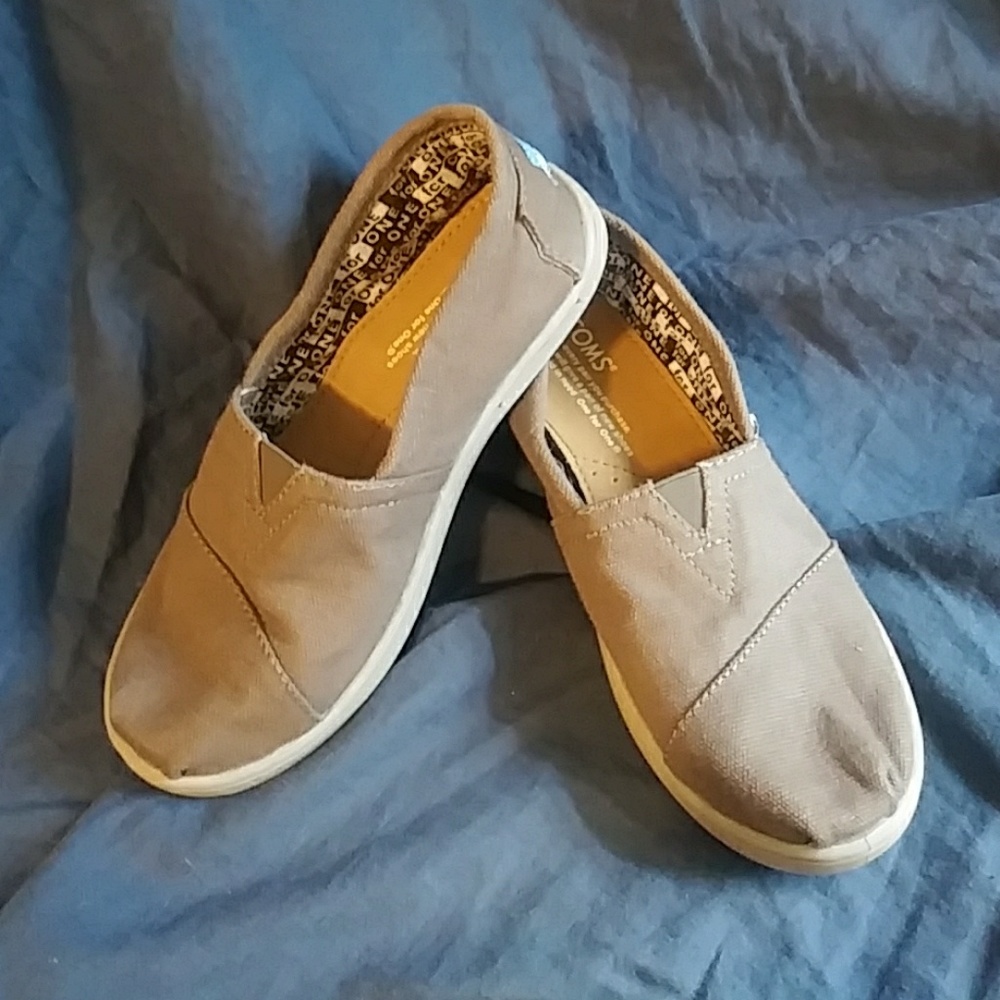 Kids Ash canvas casual Toms