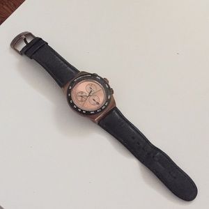 Men’s Irony Swatch Watch (Stainless Steel)
