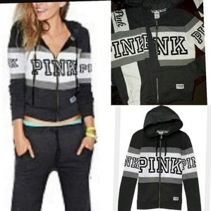 RARE VS PINK Logo S XS Hoodie Campus Pants Set