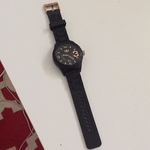 Men’s Adidas Black and Gold Watch