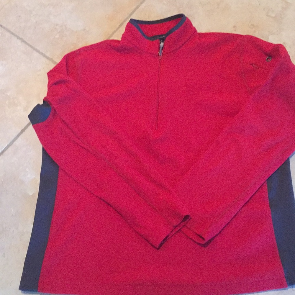 Men’s Lands’ End 1/4 zip fleece size m