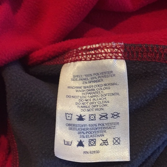 Men’s Lands’ End 1/4 zip fleece size m - Picture 7 of 7