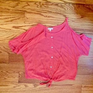 Rosey pink/ Peach Blouse