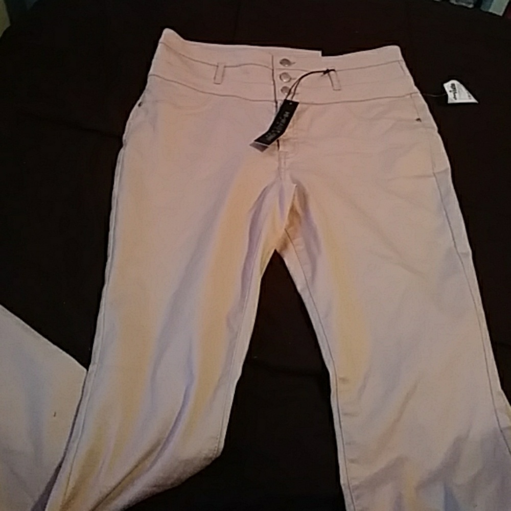 Pink highwaist jeans