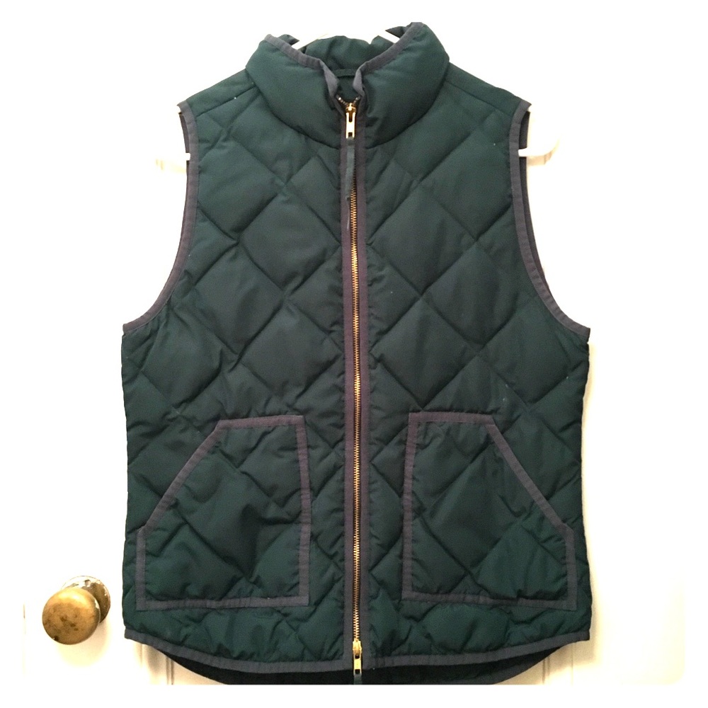 J.Crew Turquoise Vest