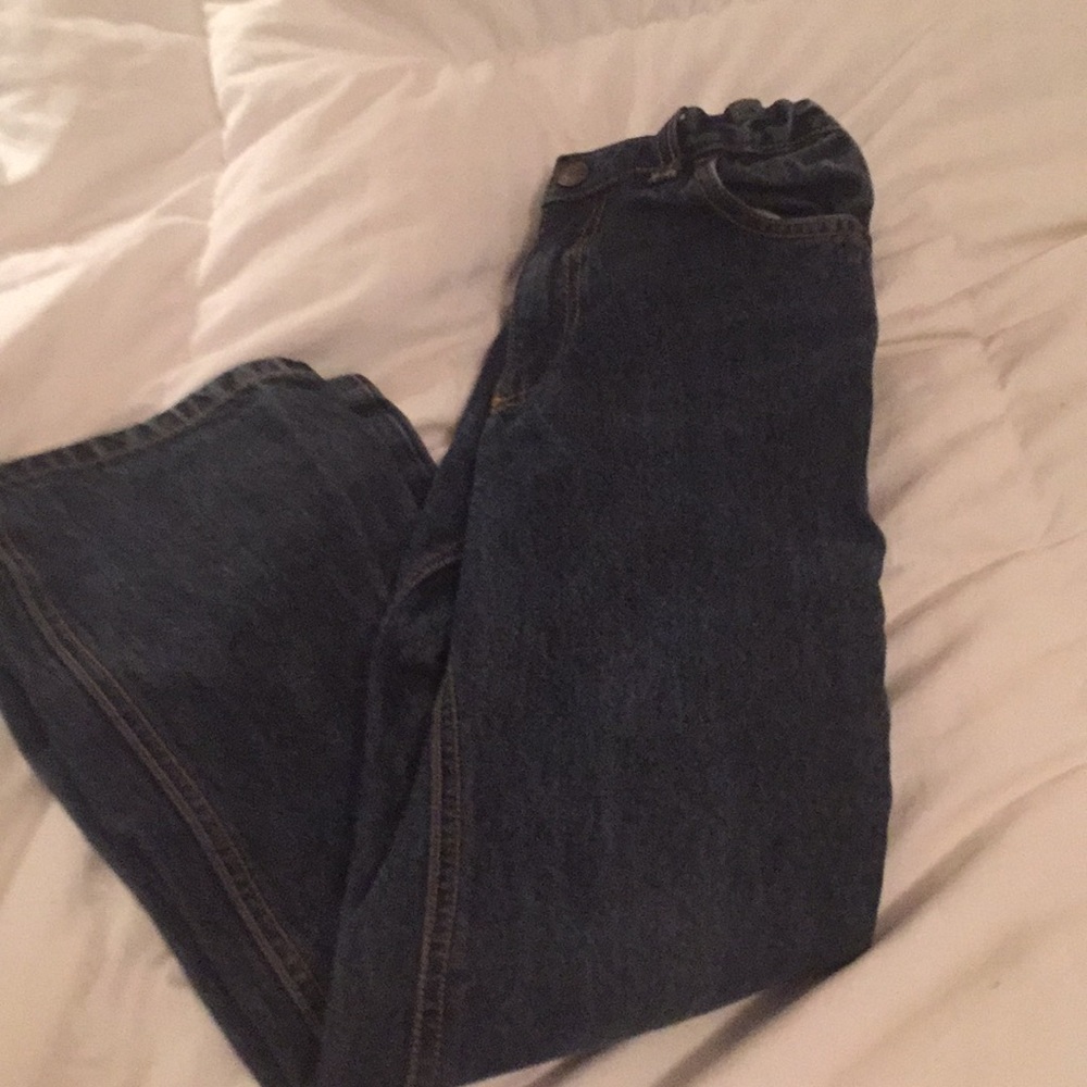 Lands end- boot cut jeans