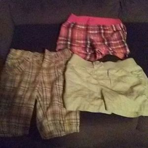 🌸3 PAIR GIRLS SIZE 7 SHORTS💝