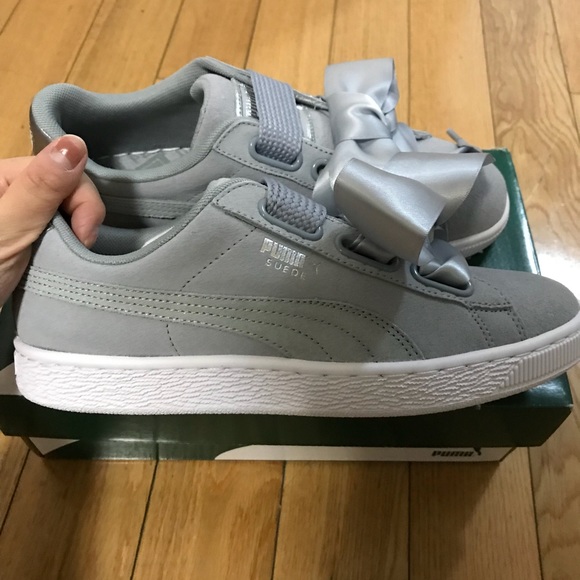 ❗️SALE❗️⭐️PUMA Basket Heart Metallic Safari⭐️ - Picture 5 of 7