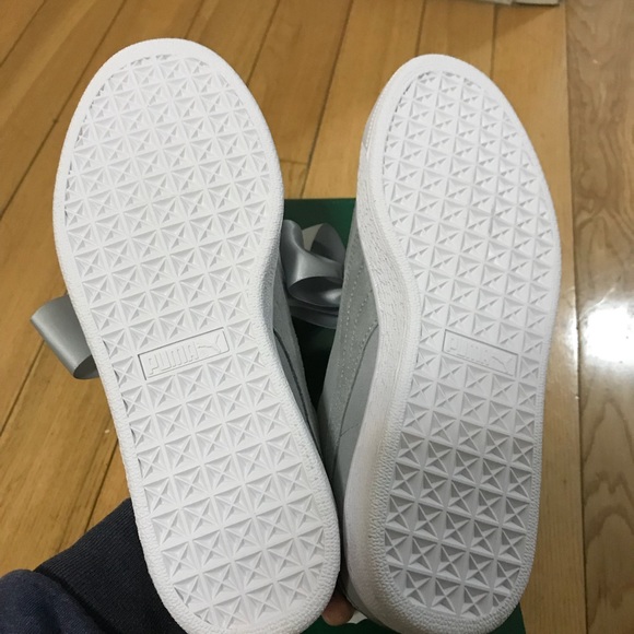 ❗️SALE❗️⭐️PUMA Basket Heart Metallic Safari⭐️ - Picture 6 of 7