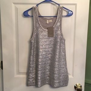 Anthropologie “Moth” brand holiday top