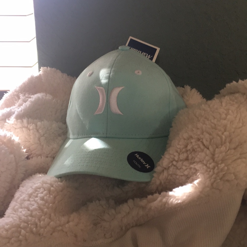 Hurley lime green hat