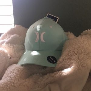 Hurley lime green hat