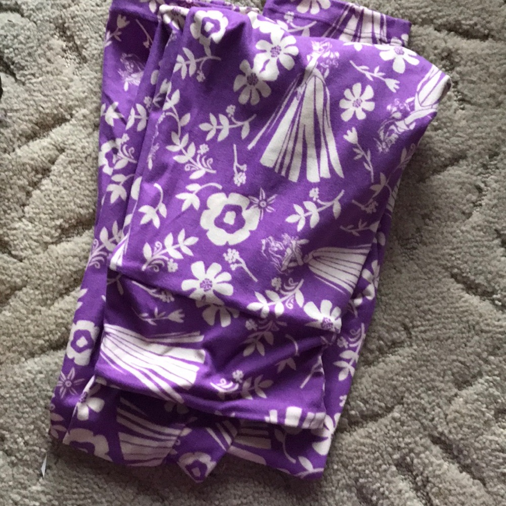 LULAROE DISNEY PRINCESS OS LEGGINGS