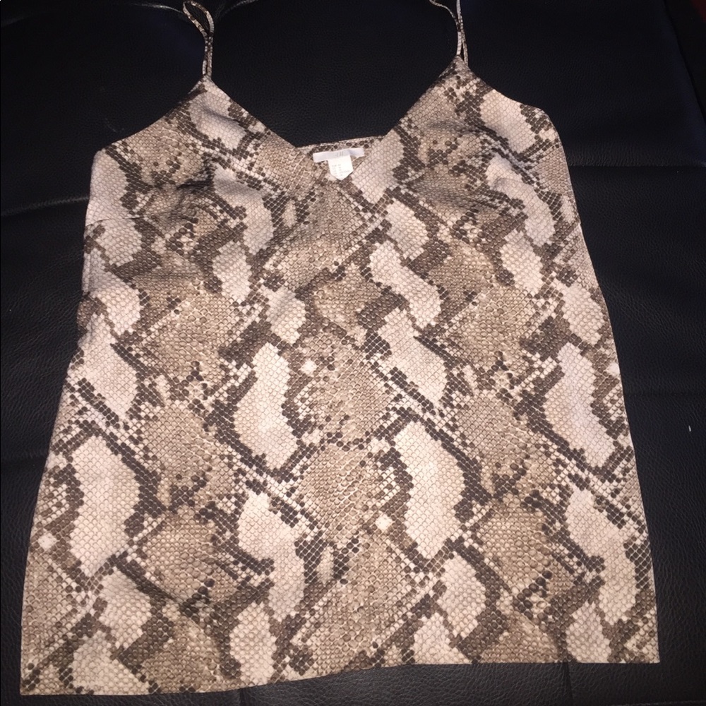 Snake Print Camisole