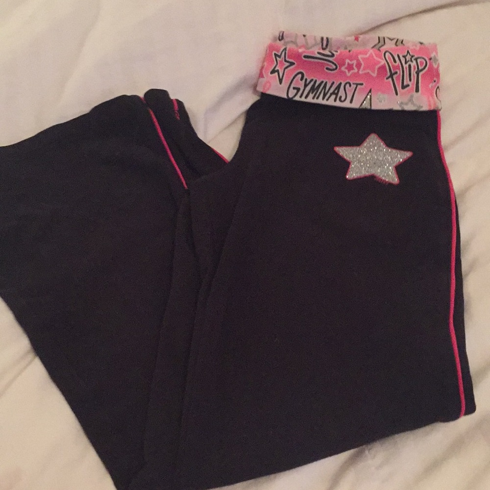 Justice gymnast yoga pants