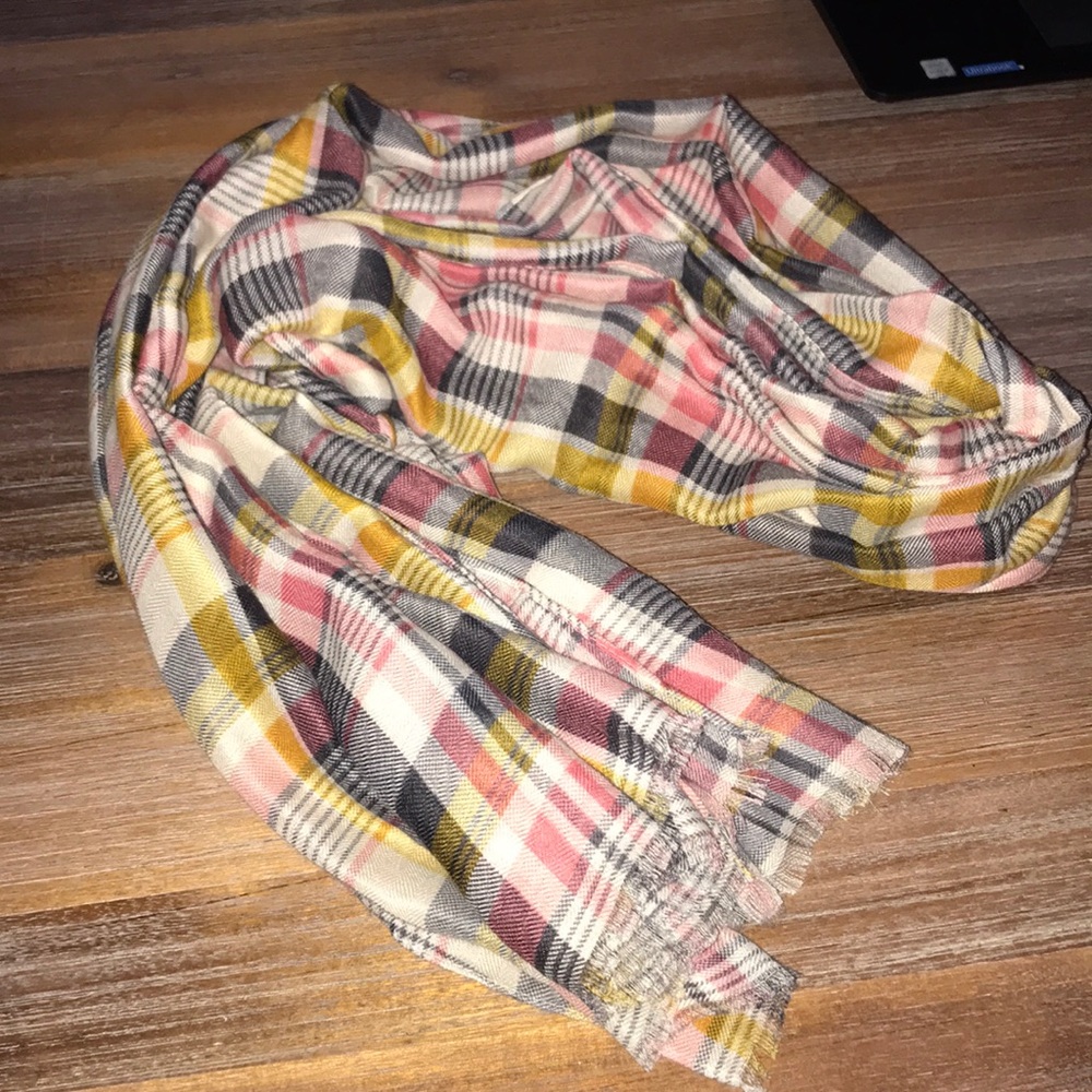 Beautiful plaid scarf