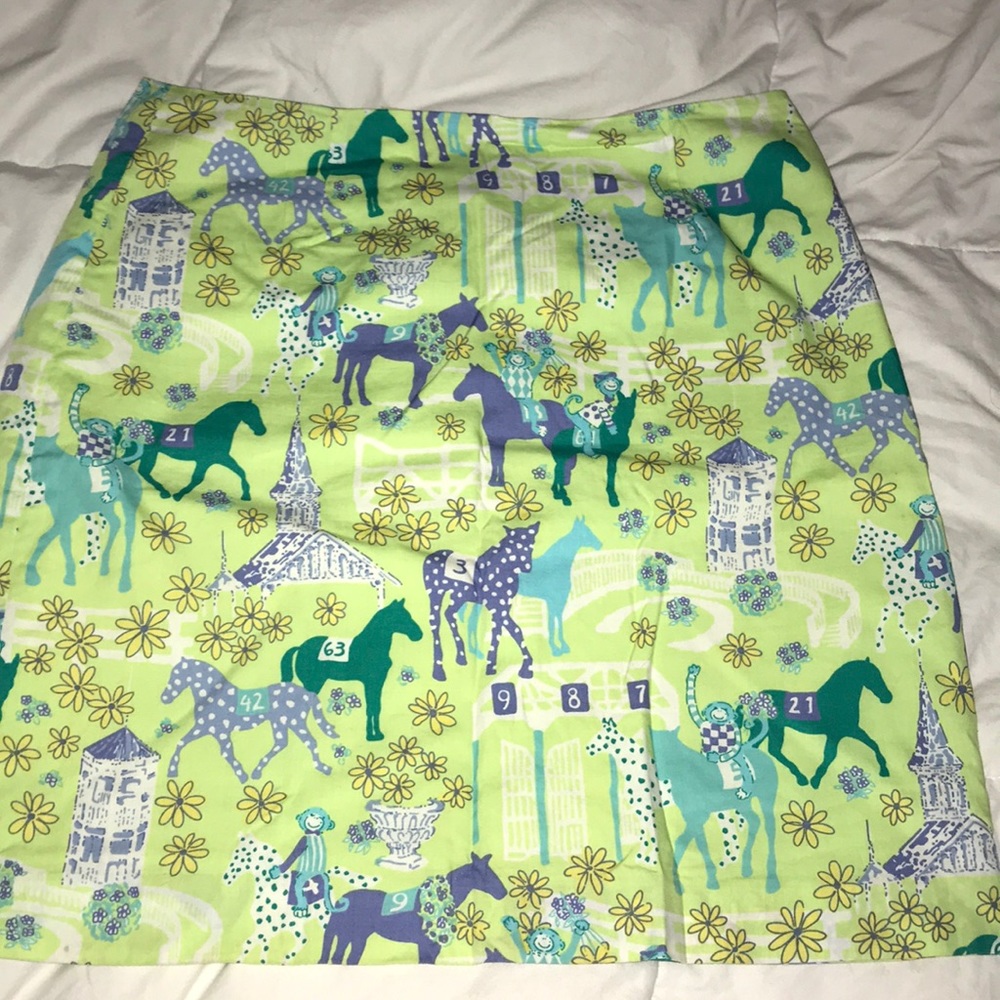 Kentucky Derby Lilly Pulitzer skirt