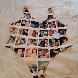 NEW 3X FOREVER 21 Maripol logo Bodysuit