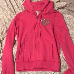 Pink Victoria secret hoodie
