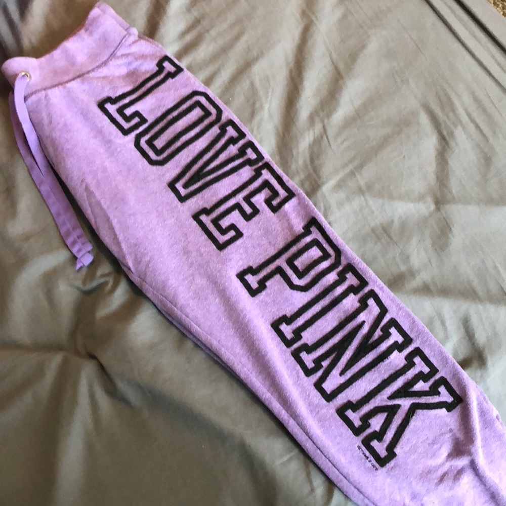VS PINK sweatpants!