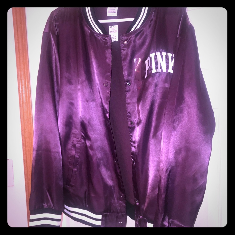 PINK bomber jacket