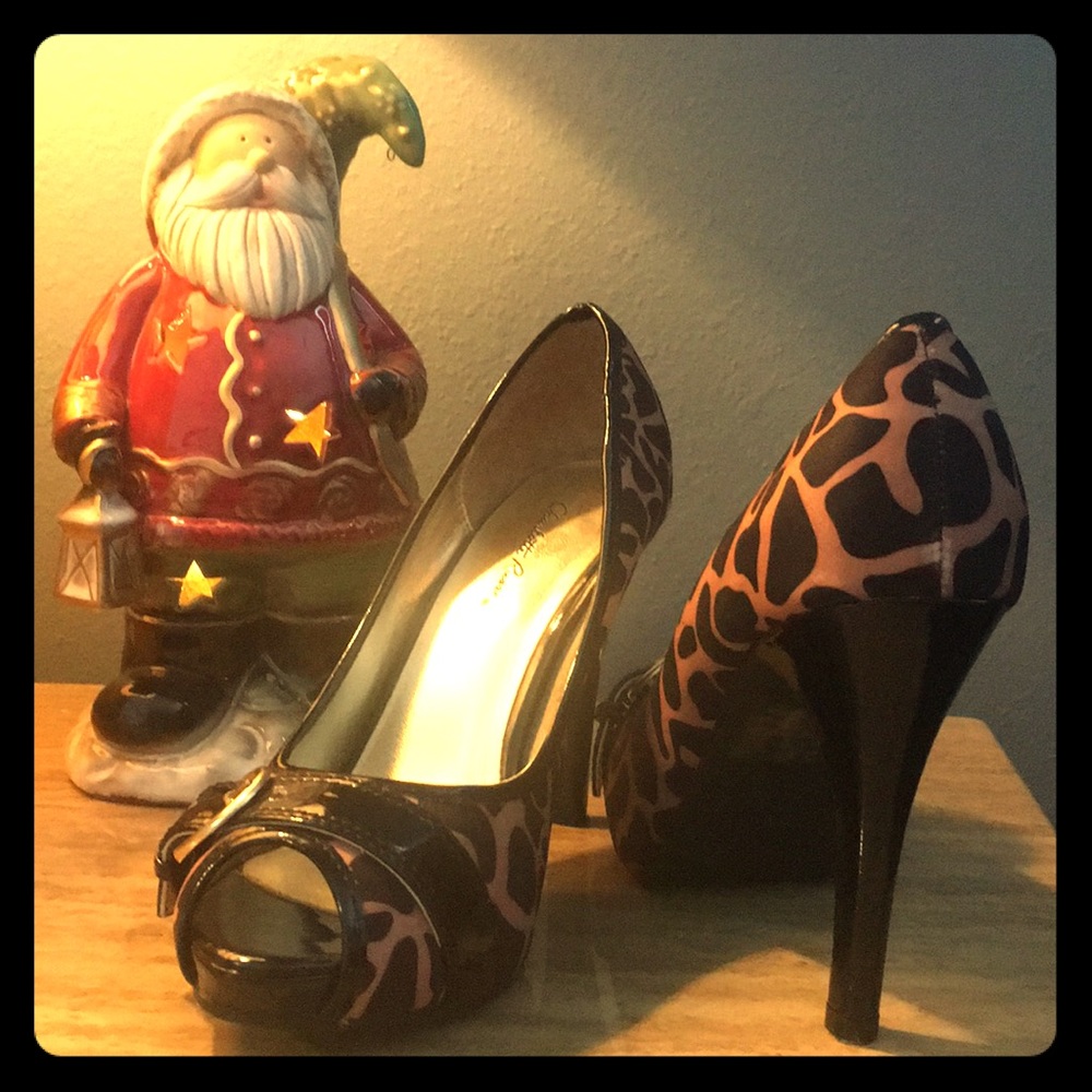 Leopard Print Heels
