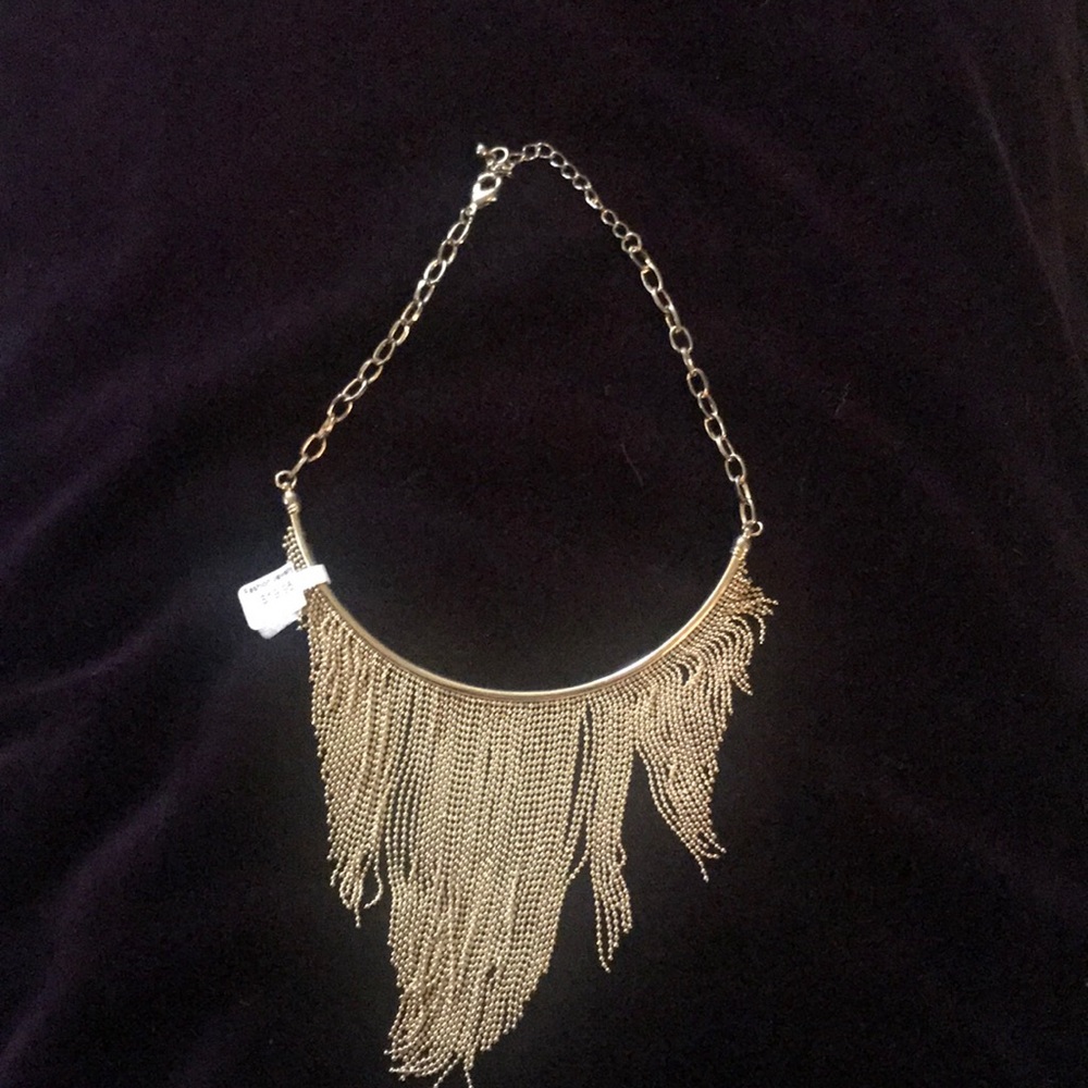 Gold choker