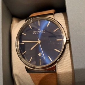 Skagen Ancher Silvertone Watch