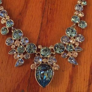 Givenchy Silver-Tone Faceted Necklace