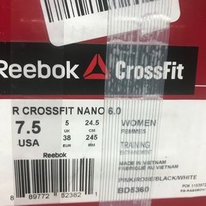 Reebok Nano Crossfit 6.0 Women’s