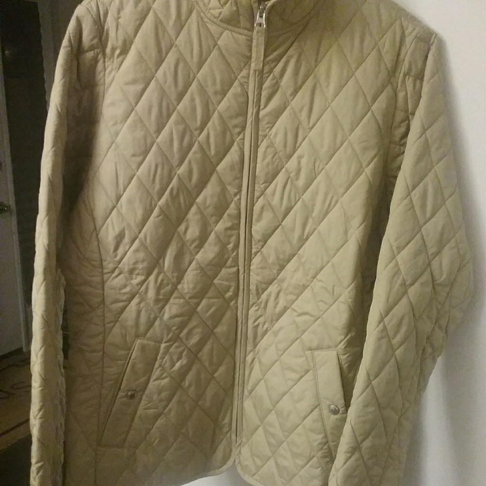 Quilted riding jacket
