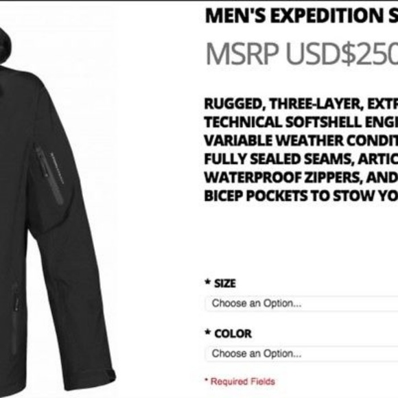 Men's Storm Tech Jacket - Picture 2 of 2