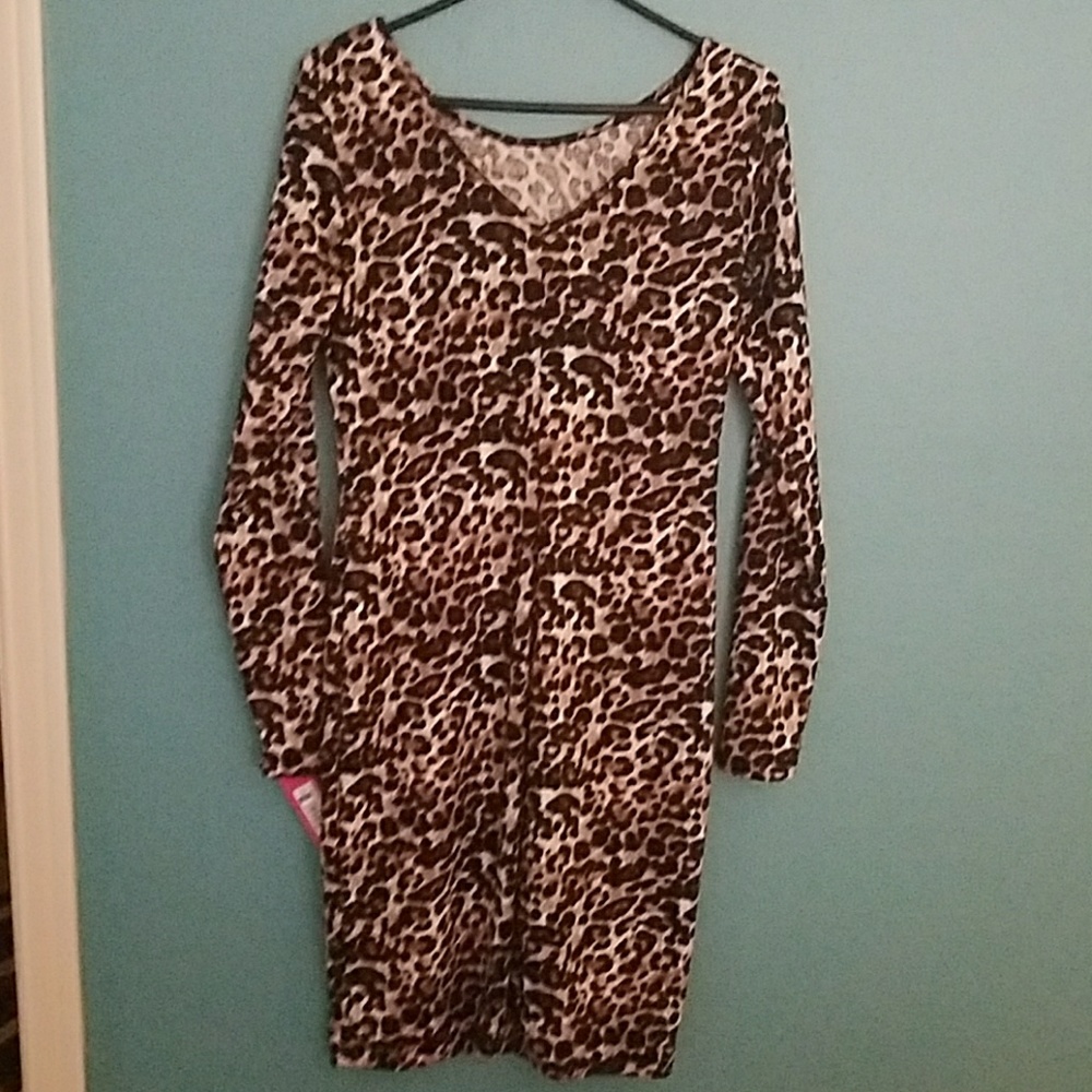 Leopard Dress with tags