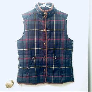 Lauren by Ralph Lauren Plaid Vest