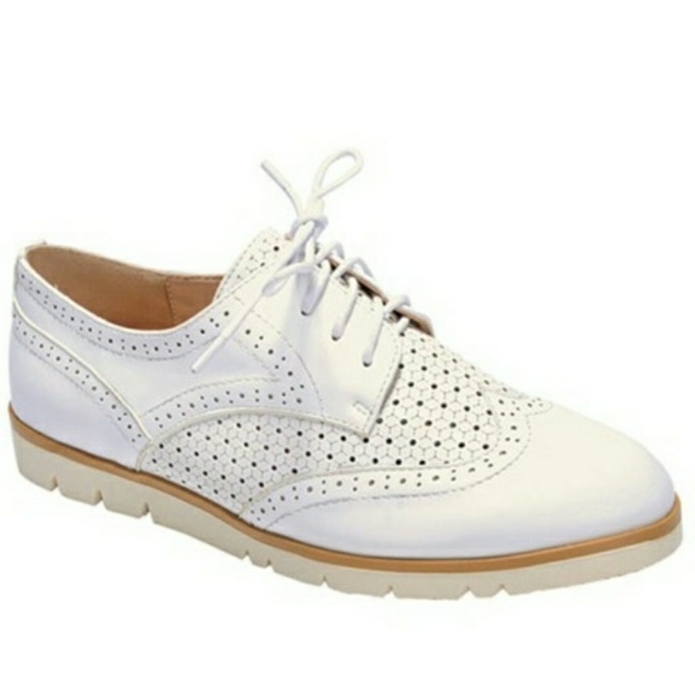 Off white oxford shoes